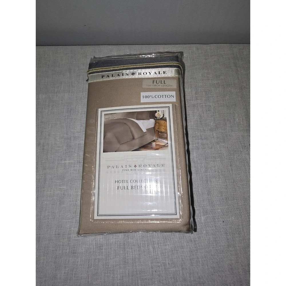 Palais Royale Fine Bed Linens Hotel Collection Full Bedskirt 15in Drop Length